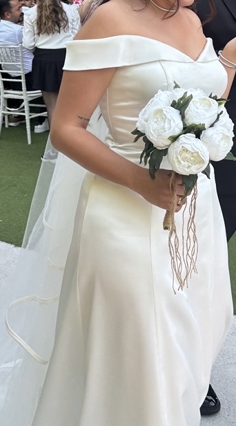 Saten Gelinlik Saten Gelinlik