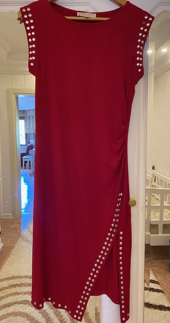 Michael Kors kırmızı elbise Michael Kors kırmızı elbise